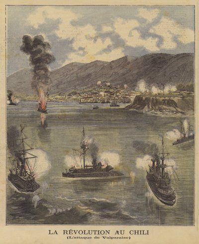 Revolution in Chile by French School